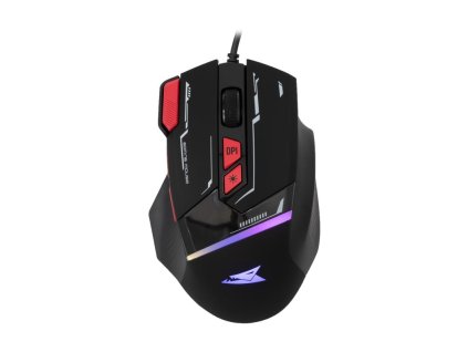 BARACUDA BGM-041 MANTA, Herná myš, čierna