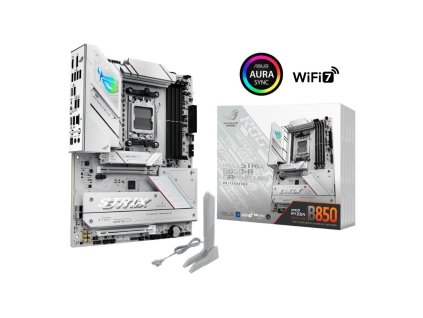 ASUS MB Sc AM5 ROG STRIX B850-A GAMING WIFI, AMD B850, 4xDDR5, 1xDP, 1xHDMI, WiFi, ATX