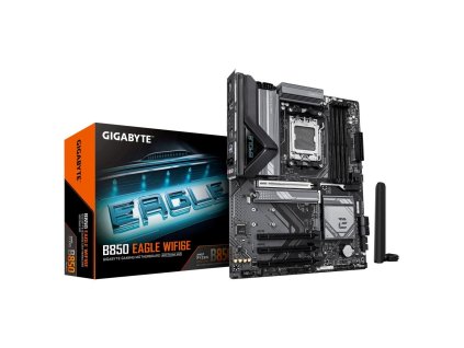 GIGABYTE MB Sc AM5 B850 EAGLE WIFI6E, AMD B850, 4xDDR5, 1xDP, WiFi, ATX
