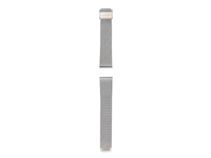 Garett univerzální řemínek 20 mm, stříbrný kovový, typ Mesh