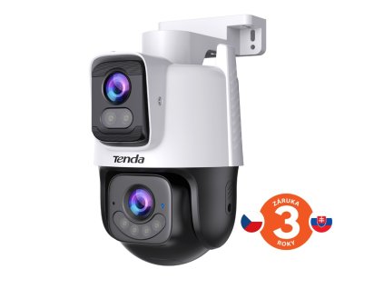 Tenda RH9-WCA - Vonkajšia otočná Dual Lens IP65 Wi-Fi 6 MPx kamera, nočná LED, audio, detekcia, CZ app