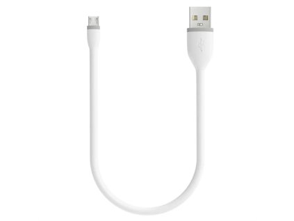 Satechi kábel Flexible USB to Micro USB 0.25m - White