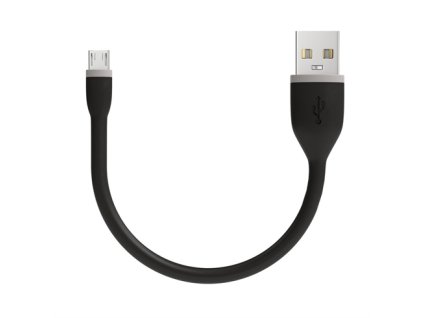 Satechi kábel Flexible USB to Micro USB 0.15m - Black