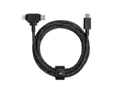 Native Union kábel Belt Cable Duo USB-C to USB-C/Lightning 1.5m - Cosmos
