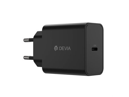 Devia sieťová nabíjačka Rocket Series PD Quick Charger 45W - Black