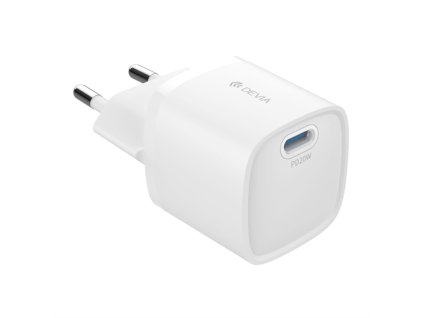 Devia sieťová nabíjačka Extreme Speed Mini PD Quick Charger 20W - White