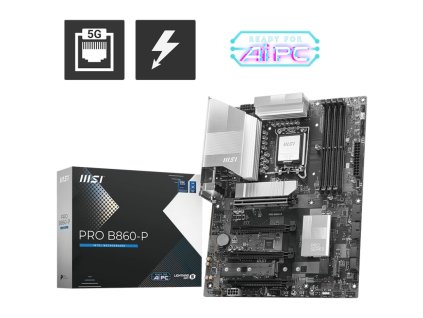 MSI PRO B860-P/LGA 1851/ATX