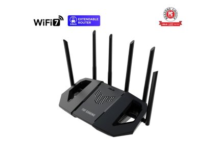 ASUS TUF-BE6500 (BE6500) WiFi 7 Extendable Gaming Router, 4x 2.5G, AiMesh