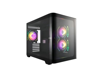 FSP S380-BA/Micro ATX/Transpar./Čierna