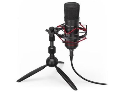 Endorfy mikrofon Solum T/streamovací/stojánek/pop-up filtr/3,5mm jack/USB-C/USB-A