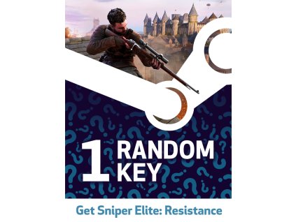 Skúste získať Sniper Elite: Resistance - Random 1 Key (PC) Steam Key