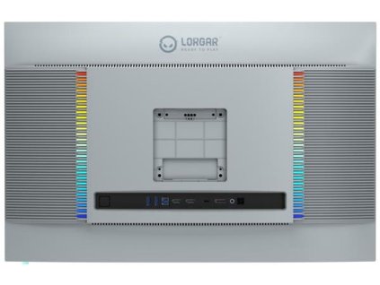 Lorgar 27MP1, plochý herný monitor 27´´, 4K UHD 3840x2160, 1 000 000:1, 1ms, 1000cd, HDMI, DP, USB-C(90W), 2.1 repro