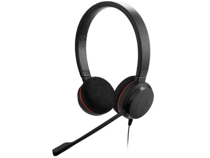 Jabra Evolve 20, Stereo UC, USB adaptér C/A