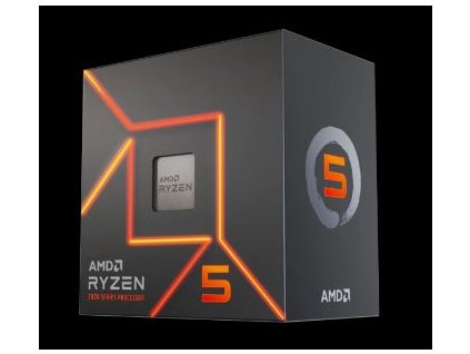 AMD, Ryzen 5 7600, Processor BOX, soc. AM5, 65W, Radeon™ Graphics, s Wraith Stealth chladičom