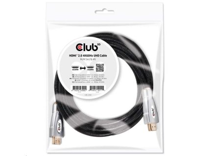Kábel HDMI Club3D 2.0, vysoká rýchlosť 4K60Hz UHD (M/M), 5 m