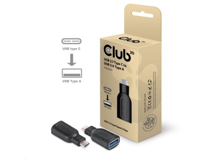 Club3D Redukcia USB 3.1 Type-C na USB 3.0 Typ A (M/Ž)