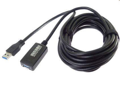 PremiumCord USB 3.0 opakovač a predlžovací kábel A/M-A/F 5m
