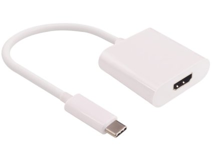 PremiumCord Převodník USB-C na HDMI, rozlišení 4K*2K@30Hz, FULL HD 1080p Tento adaptér umožňuje vysoce kvalitní přev
