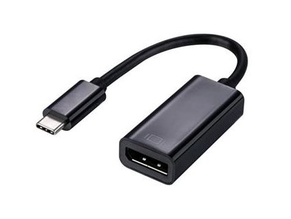 C-TECH Adaptér Type-C na Displayport, M/F, 15cm