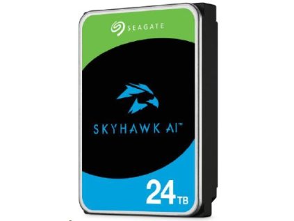 Seagate SkyHawk AI Surveillance 24TB 7200RPM 256MB SATA III 6Gbit/s