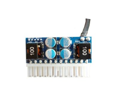 EUROCASE DC/DC konvertor (in 12V/out ATX) 90W pico PSU , 24pin, 4pin, molex, SATA, eff. 92+