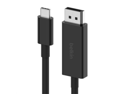 Belkin kábel Connect USB-C to DisplayPort 1.4 Cable 2m - Black