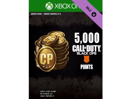Call of Duty: Black Ops 4 (IIII) Currency 5 000 Points DLC XONE Xbox Live Key