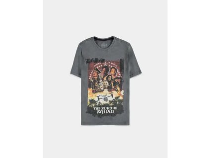 Warner - Suicide Squad 2 - Men's Acid Wash T-shirt
