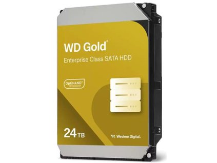 WD GOLD WD242KRYZ 24TB, SATA III 3.5", 512MB 7200RPM, 291MB/s, CMR, Enterprise