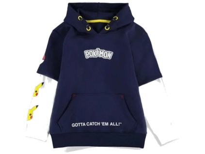Pokémon - Core - Boys Double Sleeve Hoodie