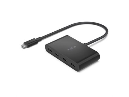 Belkin Connect USB-C to 4-Port USB-C Hub - Black