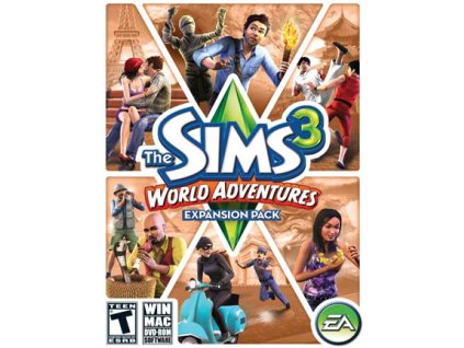 The Sims 3 World Adventures DLC (PC) EA App Key