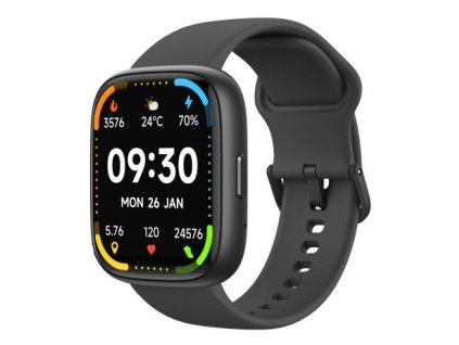 MAXCOM EW06 EcoWatch6, Smart hodinky, čierne