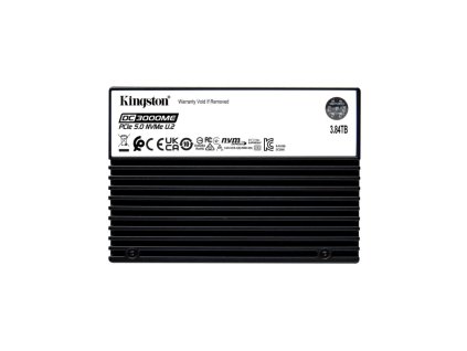 Kingston 3,84TB SSD Data Centre DC3000M (Mixed Use) Enterprise U.2 PCIe 5.0 NVMe Enterprise SSD