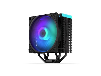 Endorfy Fera 5 Black ARGB Chladič, pro CPU, pro Intel i AMD, 120mm ventilátor, 4 heatpipe, ARGB, PWM, ultratichý, černá