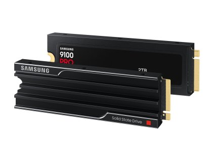 Samsung SSD 9100 PRO Series 2TB M.2 PCIe, r14700MB/s, w13300MB/s, s chladičom