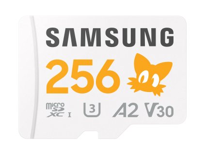 Samsung micro SDXC 256GB PRO plus Sonic + SD/micro SDXC/256GB/UHS-I U3 / Class 10/+ Adaptér/Biela