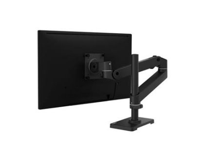 ERGOTRON LX Pro Desk Monitor Arm, Tall Pole, stolní rameno, monitor, vyšší zákl. tyč, černá