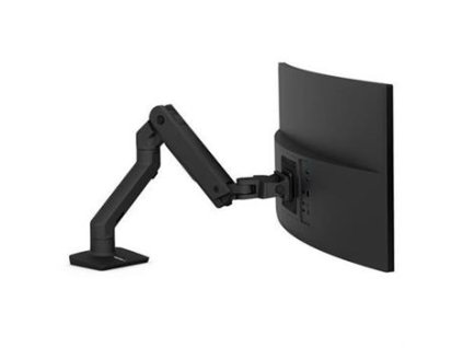 ERGOTRON HX Desk Monitor Arm, stolní rameno max 49" monitor, černé