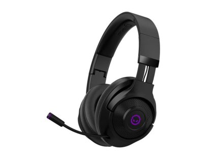 Lorgar Noah 702, herny headset 3v1 - BT 5.3 + WiFi + 3.5mm jack , skladací dizajn, 1000 mAh vysokokapacitný akumulátor