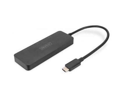 DIGITUS USB-C - 3x DP MST Video Hub DP 1.4, 4K/60Hz
