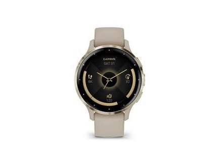 Garmin VENU 3S, French Gray/Soft Gold