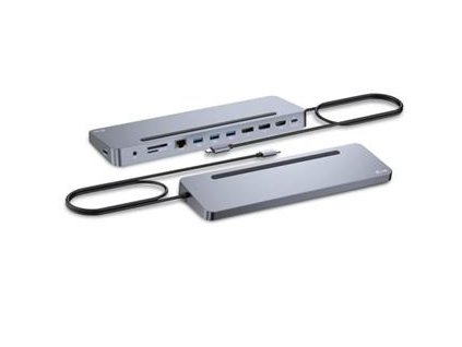 I-tec USB-C Metal Ergonomic 3x 4K Display Docking Station + Power Delivery 100 W