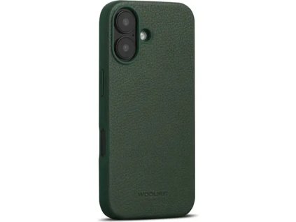 Woolnut Leather Case for iPhone 16 - Green