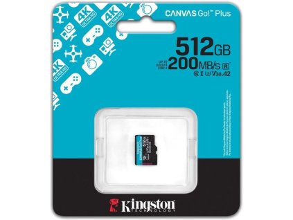 KINGSTON Micro SDXC CANVAS GO! Plus Gen4 512GB