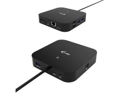 i-tec USB-C HDMI DP Docking Station with Power Delivery 100 W