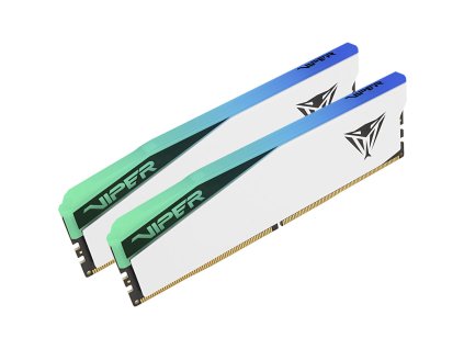 PATRIOT VIPER ELITE 5/DDR5/96GB/6000MHz/CL42/2x48GB/RGB/White