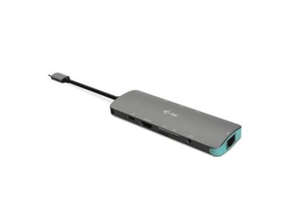 i-tec USB-C Metal Nano Docking Station 4K HDMI LAN + Power Delivery 100 W