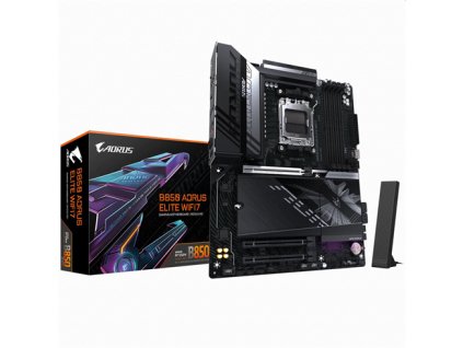 Gigabyte AORUS B850 ELITE WIFI7, AMD B850, AM5, 4xDDR5, ATX