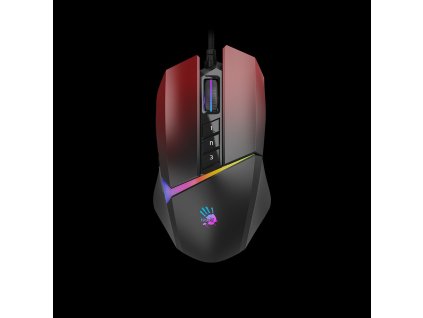 A4tech Bloody Myš W60 Max Activated, podsvícená herní myš, 12000 DPI, USB, Černo-Červená